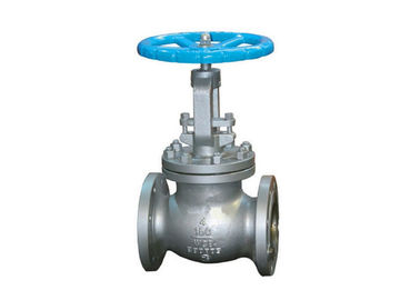 Straight Type Cast Steel Globe Valve Corrosion Resistant , Full Port Design